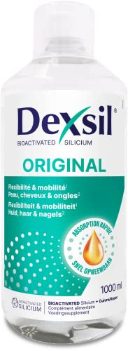 Dexsil Original Silicium Tissus Conjonctifs Peau Cheveux Ongles 1L = 2 mois