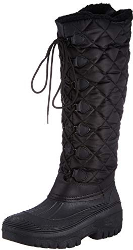 HKM vuxna vintertermostkängor -Kodiak Fashion-9100 svart 32 byxor, 9 100 svart, 32