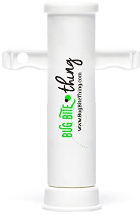 BUG BITE THING® | Der Originale Anti Mücken Insektenstichheiler seit 1983 | Saugwerkzeug | Chemikalienfrei | Natürliches Hilfsmittel gegen Mückenstiche, Bienen & Wespen | 1-Pack | Weiß
