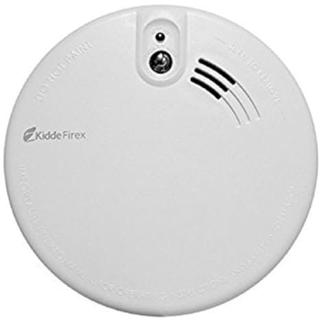 Kidde Firex KF20 Optical Smoke Alarm - Mains Operated with Battery Back Up
