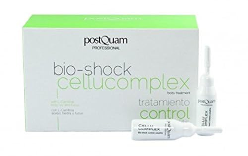 PostQuam - Anti-Cellulite-Behandlung zur Beseitigung von Fettpölsterchen am Körper | Cellulite-Reduktion und Wiederherstellung der Hautfestigkeit - 12 Ampullen à 10 ml