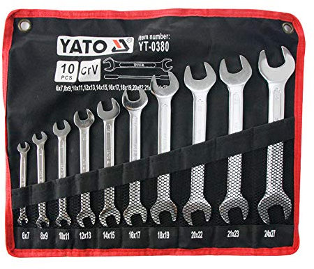DOE SPANNER SET 627MM 10PCS