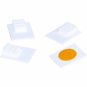 Laurel Zettelhalter Clip Tab bis A4, 2-10 Blatt, 20 x 5.5 x 24 mm, weiß