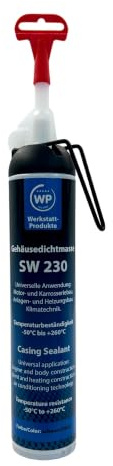 Gehäusedichtmasse 200ml im Druckspender | dauerelastischer Dichtstoff für Motoren, Getrieben und Gehäuseteilen von -60°C bis +260°C