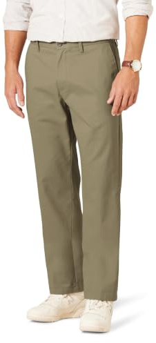 Amazon Essentials Men's Classic-Fit Wrinkle-Resistant Flat-Front Stretch Chino Trouser