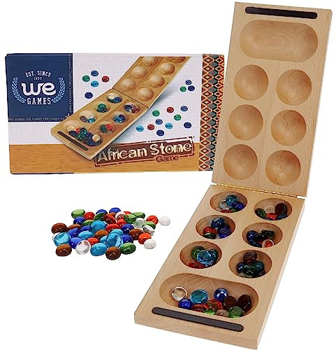 Mancala African Stone Game - Travel Version