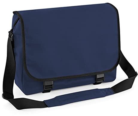 BagBase Messenger Bag - Pack of 1, Stylish & Durable Shoulder Satchel