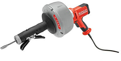 RIDGID 36033 K-45AF Hand-Trommelmaschine mit Spirale C-1IC, 5⁄16 x 25 ft (8 mm x 7.6 m), 230 V