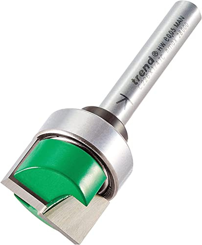 Trend Straight Two Flute Router Cutter, 1/4 Inch Shank, 19.1mm Cut | Ideal For Straight Grooving And Trimming, With 19.1mm Cut Diameter, 11.1mm Cut Length, Tungsten Carbide Tipped, C226X1/4TC