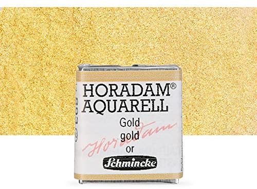 Schmincke Artists Watercolours Gold Half Pan