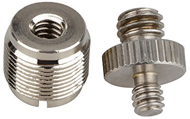 CAMVATE Konvertieren Schraube Adapter, 1/4-20 to 3/8-16 & 3/8-16 to 5/8-27