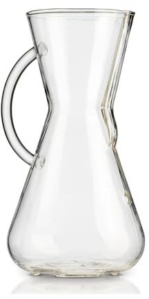Chemex Pour-Over Glass Coffeemaker - Glass Handle Series - 3-Cup - Exclusive Packaging
