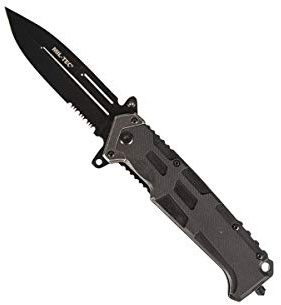 Mil-Tec Assault Messer Schwarz Einheitsgröße