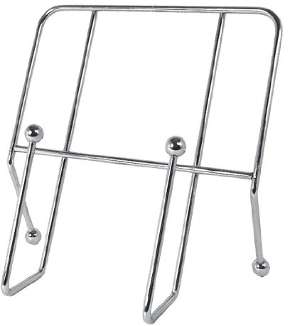 Premier Housewares 0509442 Kochbuch-Stand mit kugelenden 6 mm, chrom