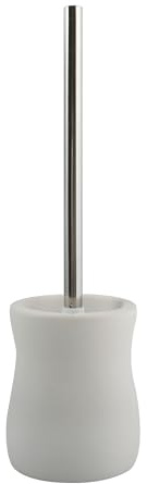 MSV Bad Serie Palma WC Bürste Toilettenbürste Klobürste aus Keramik weiß