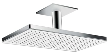 hansgrohe Rainmaker Select 460 overhead shower with ceiling connector, white/chrome 24002400
