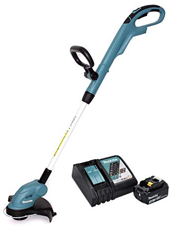 Makita Akku DUR 181 Rasen - Trimmer mit Ladegerät + Akku 4 Ah