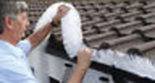 Hedgehog Gutter Guard 5 x 4m Length - WHITE