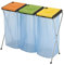 Vileda Nature 3 Support pour Sac Poubelle 6 unités Orange/Vert/Jaune
