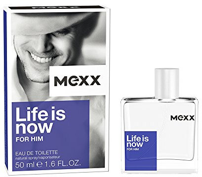 Mexx Life is now for him Eau de Toilette Vapo, 1er Pack 50ml