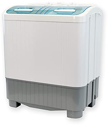 Leisurewize New DELUXE Twin Tub Washing Machine Spin Dryer For Camping, Caravan/Motorhome