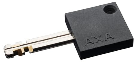 AXA 1X Rahmenschloss Defender Schwarz, 100 x 3 x 3 cm