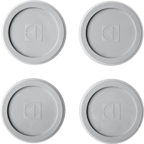 Electrolux E4WHPA02 Universal-Füße für Waschmaschine, Grau | Antivibrationsfüße für Waschmaschine, universal, Grau