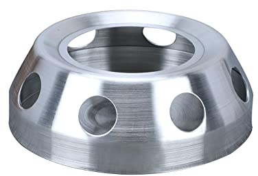 Teapot Warmer,Brushed Stainless Steel Tea Warmer Heater Holder Teapot or Coffee Warmer Base,Silver