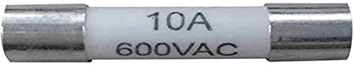 HV510.10 Multimeter Fuse (Diameter x Length) 5 mm x 20 mm 10 A 600 V Superfast – FF Contents 1 Piece