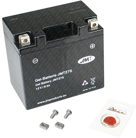 Gel-Batterie für Honda VT 125 C Shadow, 2001-2005 (JC31), wartungsfrei, inkl. Pfand €7,50