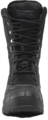 Kamik Men's Nation Plus Snow Boot, Black blk, 10 UK