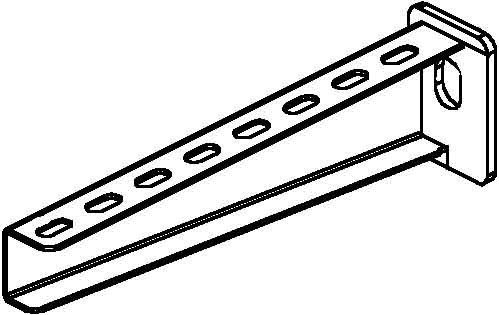 Niedax Wandausleger KTA 300 E5 Ausleger für Kabeltragsystem 4013339842643