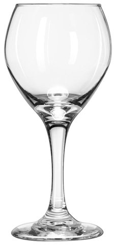 Libbey Glassware 3056 Perception Red Wine Glass, 10 oz. (Pack of 24)