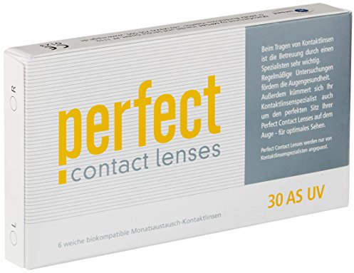 Perfect 30 AS UV Monatslinsen weich, 6 Stück / BC 8.60 mm / DIA 14.20 mm / -1.5 Dioptrien