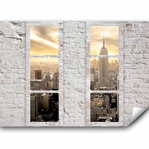 Fotomurales B&D XXL - 350x256 cm XXL Papel pintado tejido no tejido Decoración de Pared decorativos Murales moderna Diseno Fotográfico ventana c-a-0066-a-b
