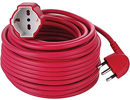 Electraline 1573 Verlängerungskabel für den Garten, 30 m, Kabelquerschnitt: 3 x 1,5 mm, farblich sortiert