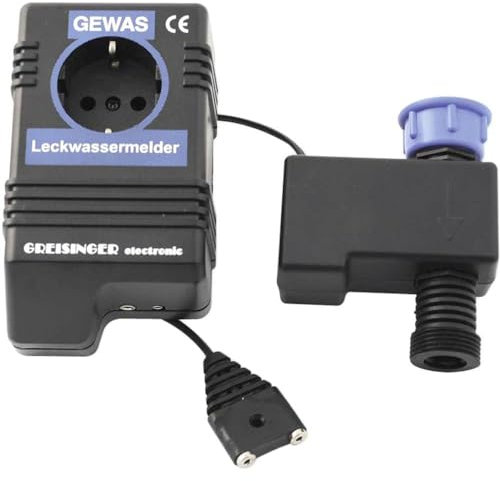 GREISINGER 601910 Wassermelder mit externem Sensor, Stromversorgung über Netzstrom