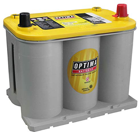 Optima 8402220008882 Gelb Top, YT R 3,7 (BCI D35) YTR3,7 AGM | Start-Stopp-tauglich, hohe Zuverlässigkeit, lange Lebensdauer