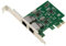 KALEA-INFORMATIQUE Scheda controller PCI Express PCIe 2 Port RJ45 Gigabit Ethernet 10 100 1000Mbps 1G. Doppio chipset Realtek Equerres a basso e alto profilo. Windows, Linux, Mac OS e Dos