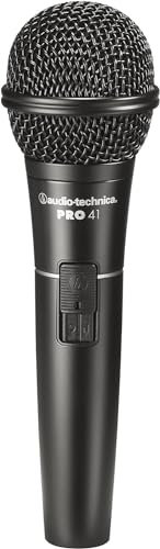 Audio-Technica Dynamisches Handmikrofon mit Richtcharakteristik Niere und Schalter Schwarz