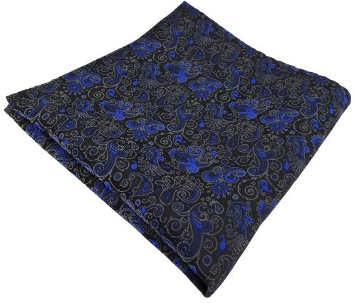 TigerTie Designer Einstecktuch in Paisley gemustert