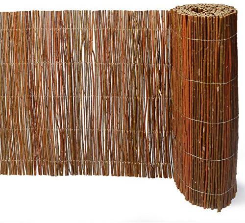 WEIDENPROFI Weidenmatte, Sichtschutzmatte, Verkleidung Rollzaun, (BxH) 300 x 120 cm