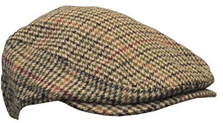 Walker & Hawkes - unisex lantlig ull platt keps