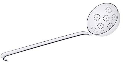 Riess, 0310-033, Schaumlöffel, CLASSIC- WEISS, Länge 33 cm, Breite 9 cm, Höhe 8 cm, Gewicht 0.8 kg, Emaille, weiss, Skimmer