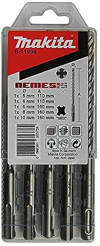 Makita B-11994 Nemesis Bohrerset SDS+ 5-tlg.
