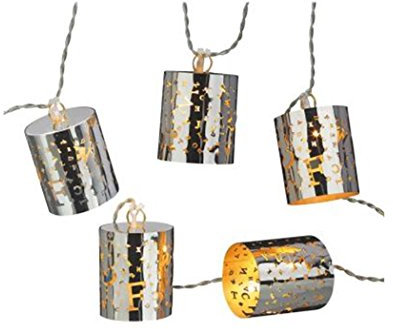 hellum Lichterkette mit Metallzylindern Beleuchtung Beleuchtung