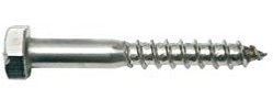 SWG 6KT.HOLZSCHRAUBE A2 DIN 571 8X80 (25)