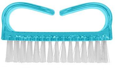 Elliott Nail Brush, Hygienic Single Sided Hand and Nail Cleaning Brush, Scrubbing Brush to Clean Under Nail Dirt Grime and Grease, Firm Strong Bristles, for Use on Fingernails and Toenails (Assorted Colours)
