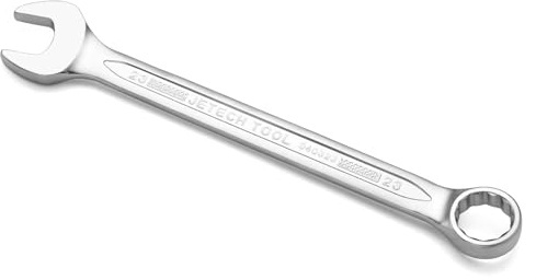 Jetech Ringmaulschlüssel 23mm – Hochfester Schraubenschlüssel aus Cr-V Stahl mit sandgestrahlter Oberfläche