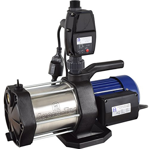 Agora-Tec® Hauswasserautomat Hauswasserwerk-5-1300-5DW mit Druckschalter